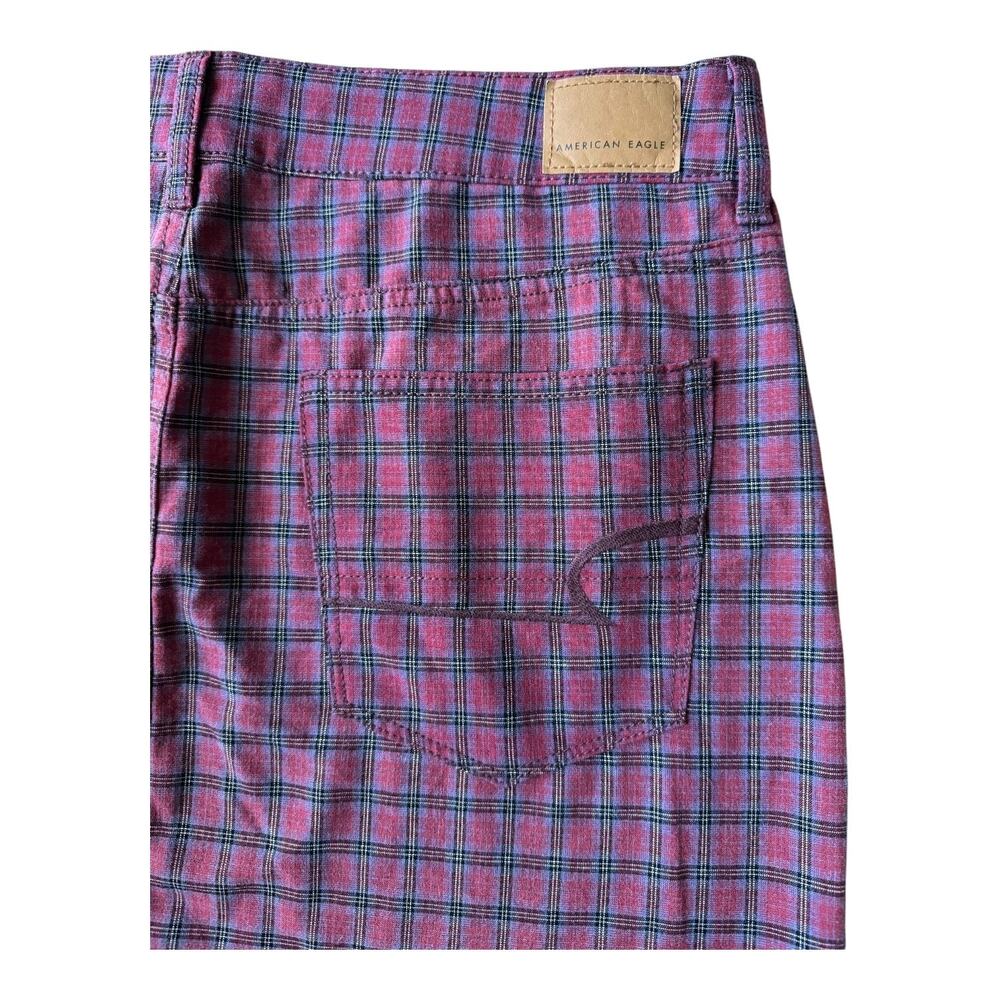 American Eagle High Rise Mini Stretch Skirts Plai… - image 6